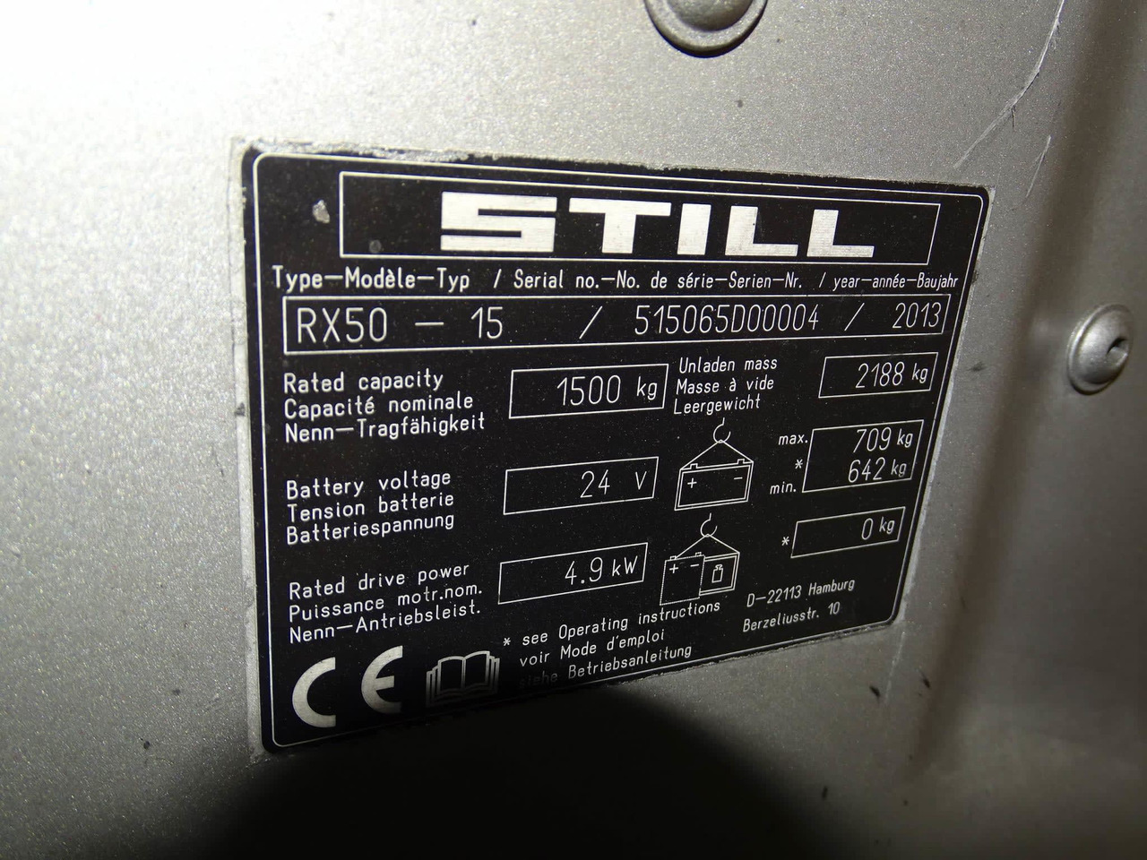 STILL RX50-15 - Electric forklift: picture 2 STILL RX50-15 - Electric forklift: picture 2