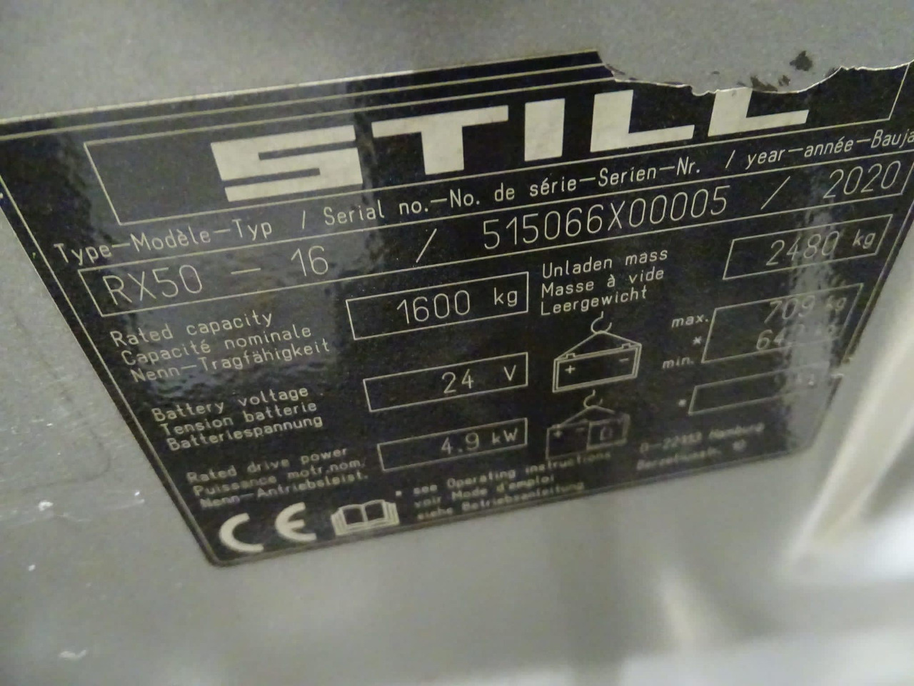 STILL RX50-16 - Electric forklift: picture 2 STILL RX50-16 - Electric forklift: picture 2