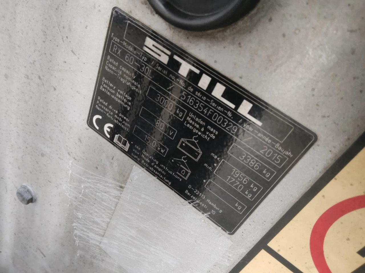 STILL RX60-30L - Electric forklift: picture 2 STILL RX60-30L - Electric forklift: picture 2