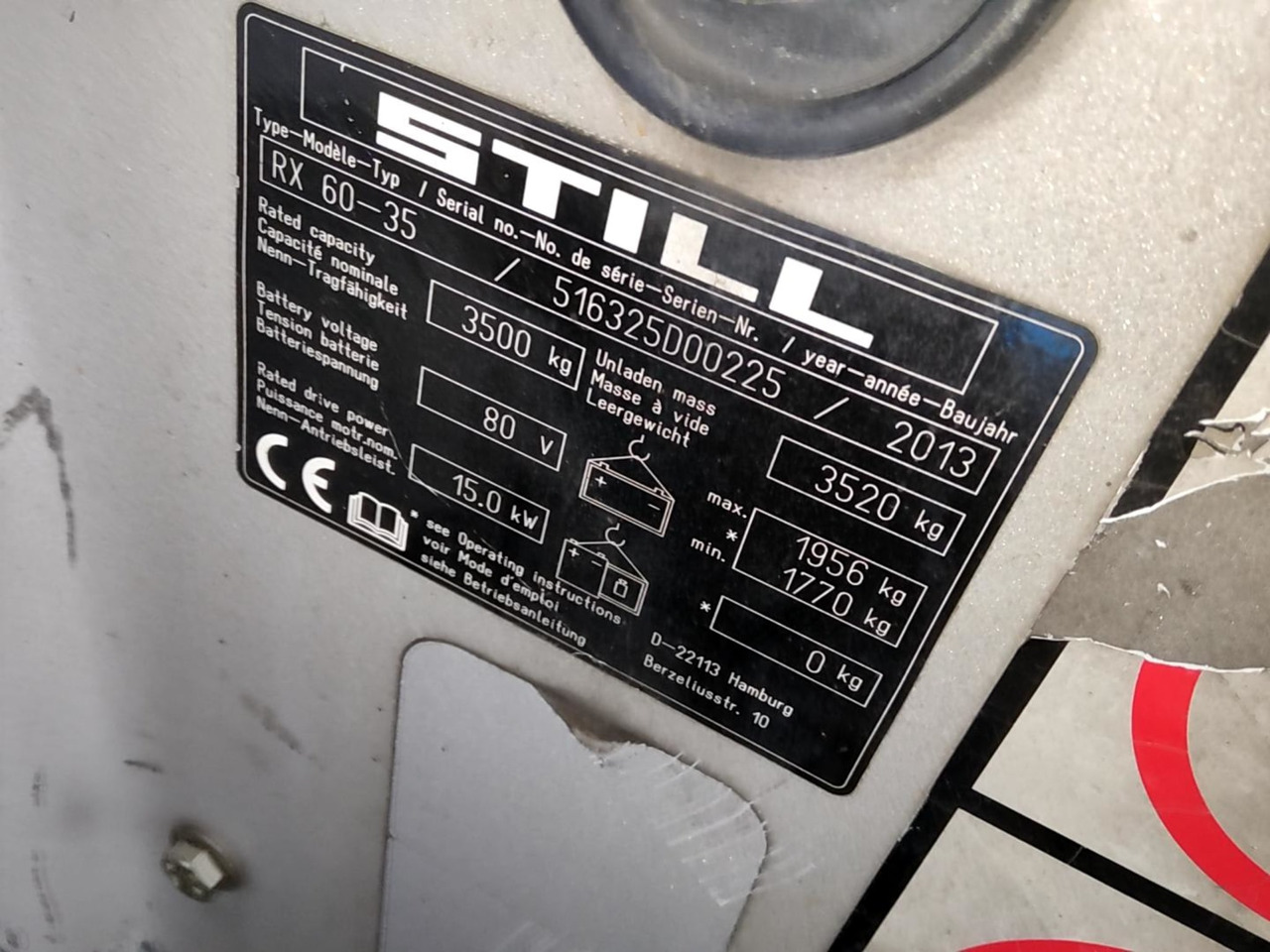 STILL RX60-35 - Electric forklift: picture 3 STILL RX60-35 - Electric forklift: picture 3