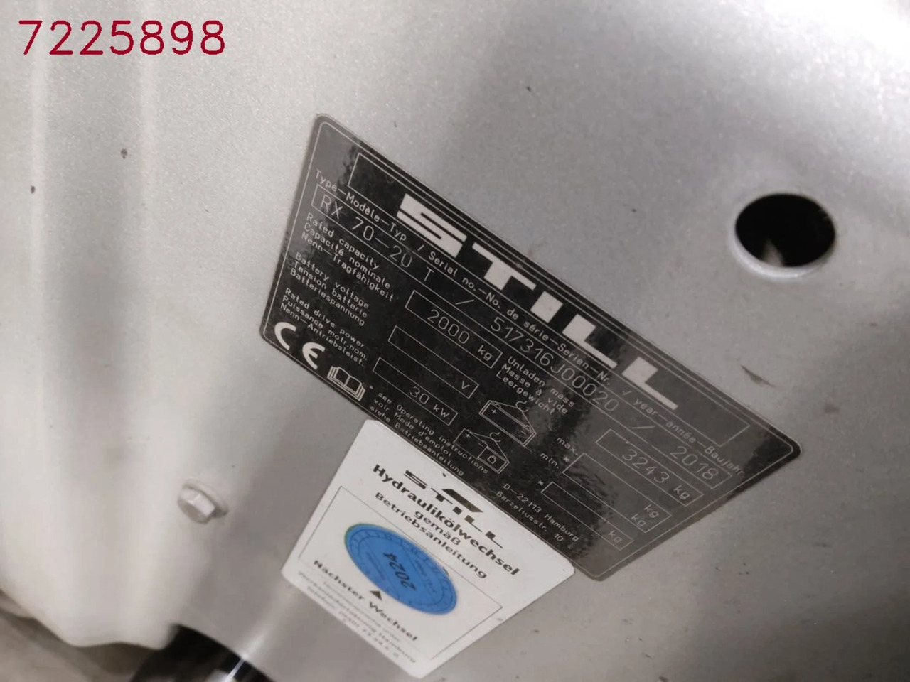 STILL RX70-20T - LPG forklift: picture 2 STILL RX70-20T - LPG forklift: picture 2