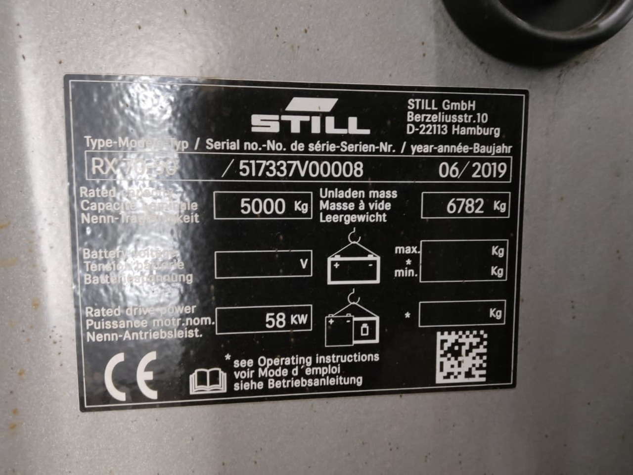 STILL RX70-50T - LPG forklift: picture 2 STILL RX70-50T - LPG forklift: picture 2
