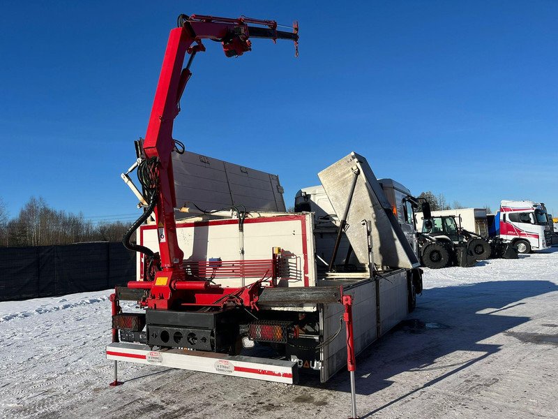 Dropside/ Flatbed truck, Crane truck MAN TGL 8.220 4x2 HMF 340 K2 / PLATFORM L=4147 mm: picture 10