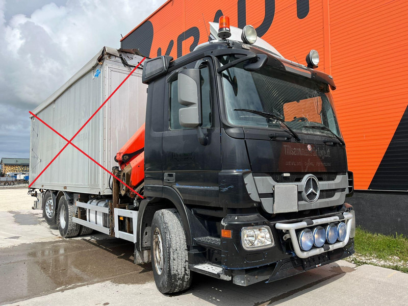 Mercedes-Benz Actros 2536 6x2*4 PK18002 / BOX L=6965 mm - Cab chassis truck, Crane truck: picture 3 Mercedes-Benz Actros 2536 6x2*4 PK18002 / BOX L=6965 mm - Cab chassis truck, Crane truck: picture 3