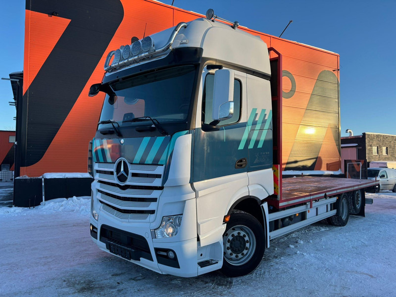 Mercedes-Benz Actros 2553 6x2 GIGASPACE / RETARDER / PLATFORM L=7446 mm - Dropside/ Flatbed truck: picture 2 Mercedes-Benz Actros 2553 6x2 GIGASPACE / RETARDER / PLATFORM L=7446 mm - Dropside/ Flatbed truck: picture 2