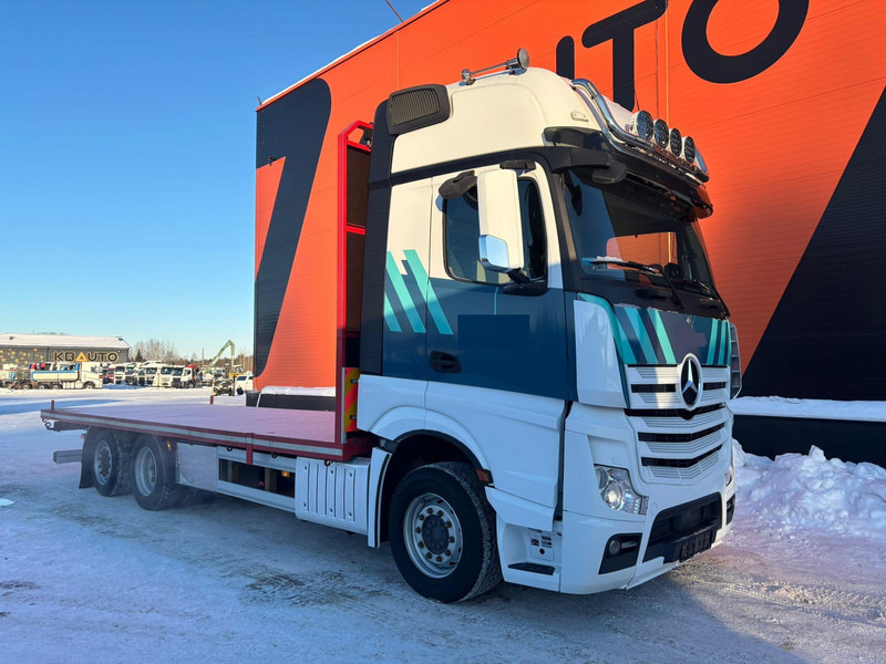 Mercedes-Benz Actros 2553 6x2 GIGASPACE / RETARDER / PLATFORM L=7446 mm - Dropside/ Flatbed truck: picture 4 Mercedes-Benz Actros 2553 6x2 GIGASPACE / RETARDER / PLATFORM L=7446 mm - Dropside/ Flatbed truck: picture 4