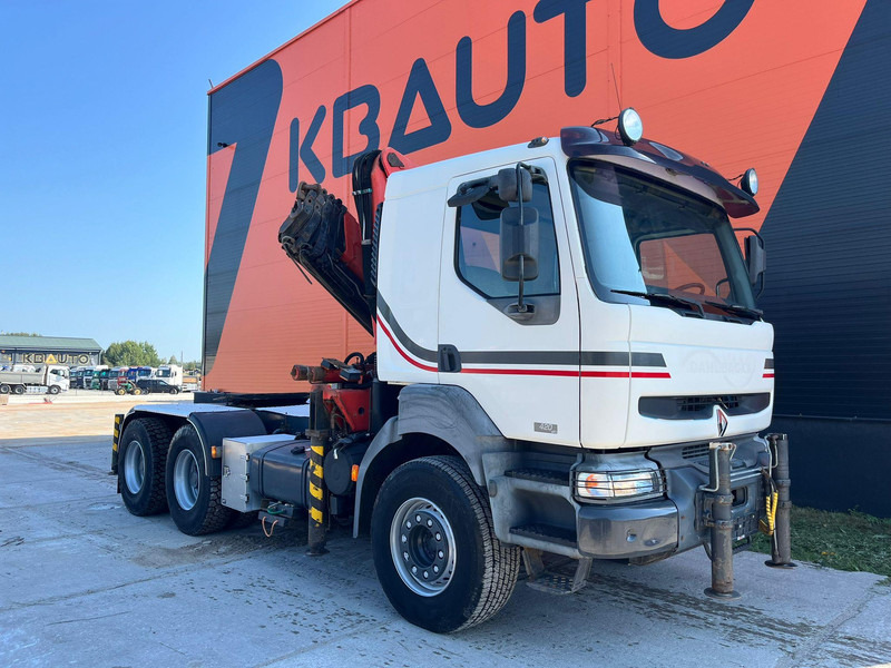 Renault 420 DCI 6x4 FULL STEEL / PK32080 - Dropside/ Flatbed truck, Crane truck: picture 4 Renault 420 DCI 6x4 FULL STEEL / PK32080 - Dropside/ Flatbed truck, Crane truck: picture 4