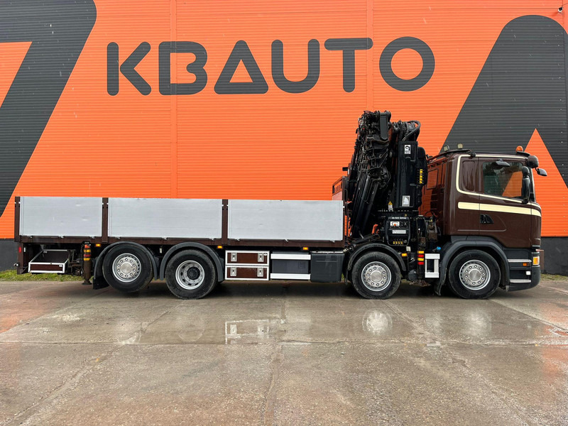 Scania G 450 8x2*6 HIAB 622E-8 + JIB / PLATFORM L=6715 mm - Dropside/ Flatbed truck, Crane truck: picture 5 Scania G 450 8x2*6 HIAB 622E-8 + JIB / PLATFORM L=6715 mm - Dropside/ Flatbed truck, Crane truck: picture 5