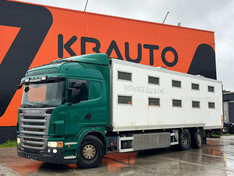 Scania G 480 6x2*4 BOX L=9212 mm / COOLANT LEAKAGE ON 3 RD CYLINDER - Livestock truck: picture 1 Scania G 480 6x2*4 BOX L=9212 mm / COOLANT LEAKAGE ON 3 RD CYLINDER - Livestock truck: picture 1