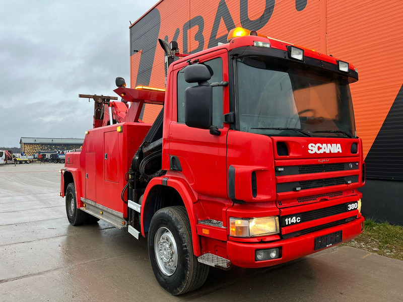 Scania P 114 4x4 BRO WRECKER / 2x WINCH 10 + 30 ton / CRANE Hiab 102-s-2 - Tow truck: picture 4 Scania P 114 4x4 BRO WRECKER / 2x WINCH 10 + 30 ton / CRANE Hiab 102-s-2 - Tow truck: picture 4