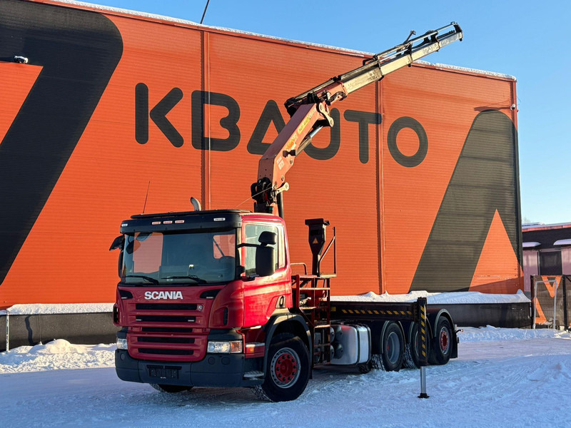 Scania P 380 8x4*4 PK 20002 / CHASSIS L=5787 mm - Dropside/ Flatbed truck, Crane truck: picture 1 Scania P 380 8x4*4 PK 20002 / CHASSIS L=5787 mm - Dropside/ Flatbed truck, Crane truck: picture 1