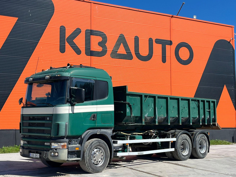 Scania R 124 400 6x2 MARREL AL 20 ton / L=5600 mm / BOX FOR SALE SEPARATELY - Hook lift truck: picture 2 Scania R 124 400 6x2 MARREL AL 20 ton / L=5600 mm / BOX FOR SALE SEPARATELY - Hook lift truck: picture 2