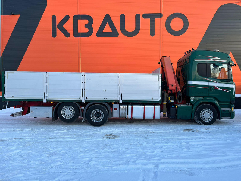 Scania R 450 6x2*4 PK 22002 / PLATFORM L=7017 mm - Dropside/ Flatbed truck, Crane truck: picture 5 Scania R 450 6x2*4 PK 22002 / PLATFORM L=7017 mm - Dropside/ Flatbed truck, Crane truck: picture 5
