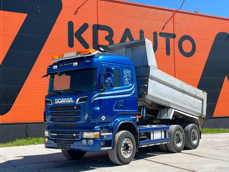 Scania R 560 6x4 RETARDER / FULL STEEL / BIG AXLES / BOX L=4563 mm - Tipper: picture 2 Scania R 560 6x4 RETARDER / FULL STEEL / BIG AXLES / BOX L=4563 mm - Tipper: picture 2