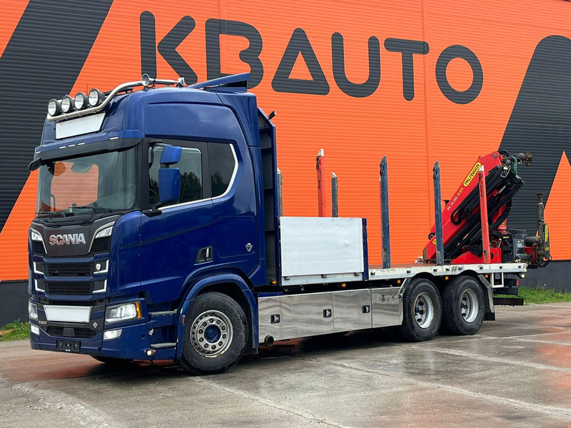 Scania R 650 6x4 PK24001 / PLATFORM L=6800 mm - Dropside/ Flatbed truck, Crane truck: picture 2 Scania R 650 6x4 PK24001 / PLATFORM L=6800 mm - Dropside/ Flatbed truck, Crane truck: picture 2