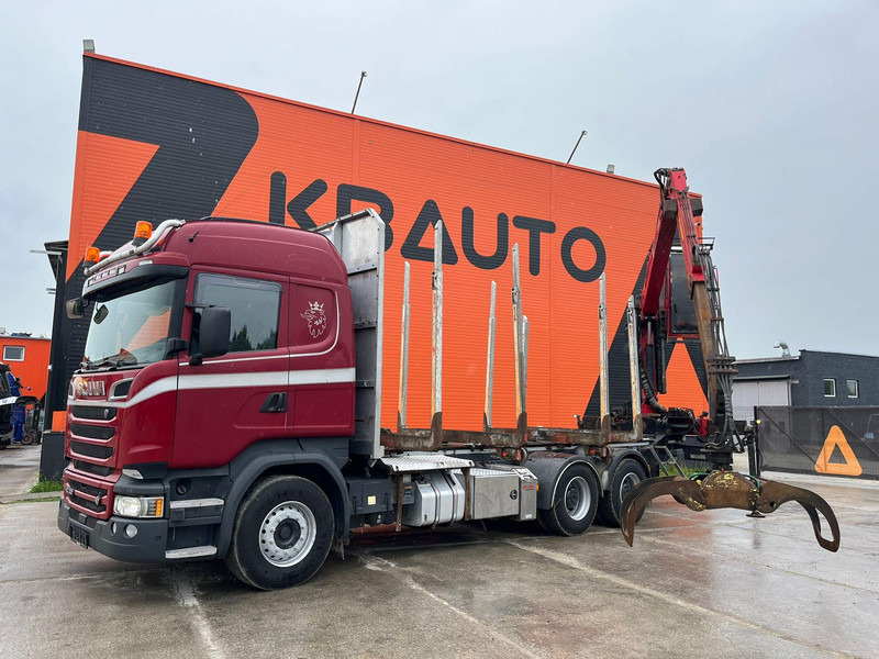 Scania R 730 6x4 RETARDER / BIG AXLES - Timber truck, Crane truck: picture 1 Scania R 730 6x4 RETARDER / BIG AXLES - Timber truck, Crane truck: picture 1