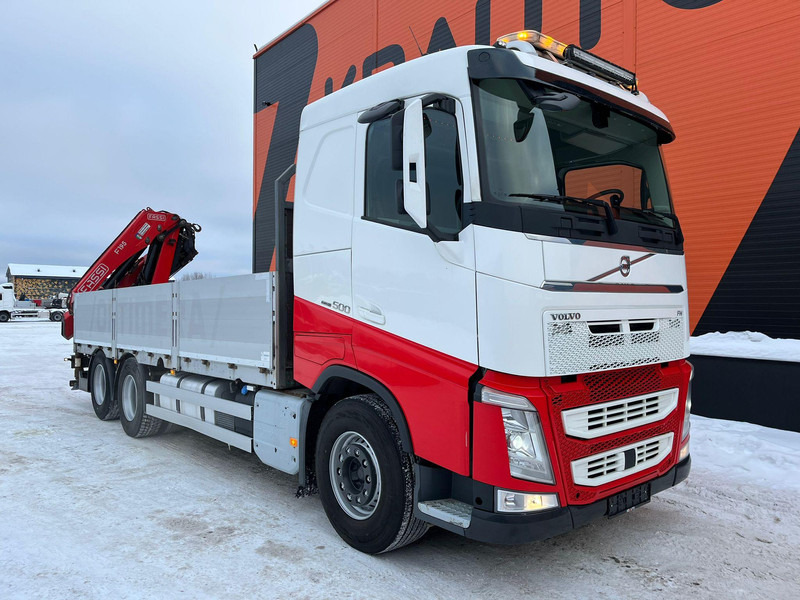 Volvo FH 500 6x2 FASSI F195A.2.25 / PLATFORM L=6509 mm - Dropside/ Flatbed truck, Crane truck: picture 4 Volvo FH 500 6x2 FASSI F195A.2.25 / PLATFORM L=6509 mm - Dropside/ Flatbed truck, Crane truck: picture 4