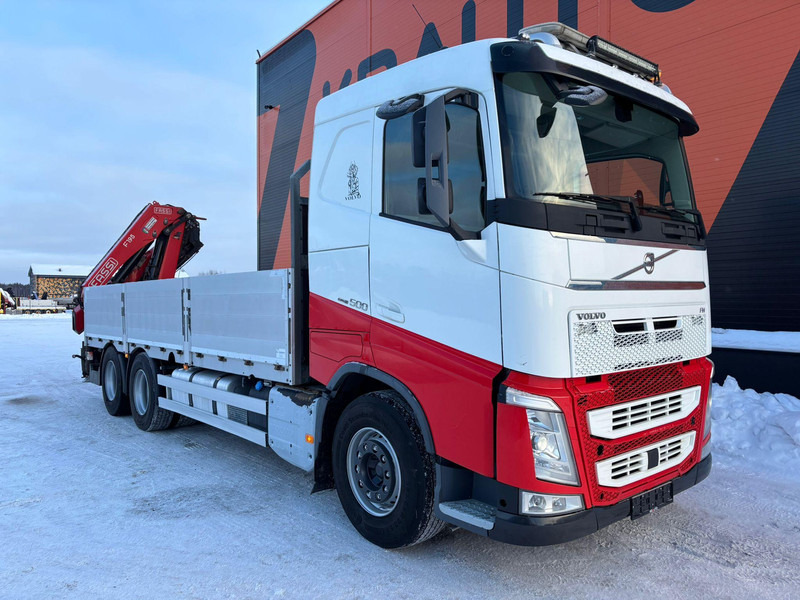 Volvo FH 500 6x2 FASSI F195A.2.25 / PLATFORM L=6510 mm - Dropside/ Flatbed truck, Crane truck: picture 4 Volvo FH 500 6x2 FASSI F195A.2.25 / PLATFORM L=6510 mm - Dropside/ Flatbed truck, Crane truck: picture 4
