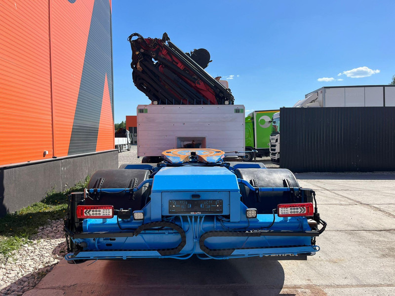 Dropside/ Flatbed truck, Crane truck Volvo FH 500 8x2*4 HMF 6020 OK6 / JIB FJ1200 K6 / WINCH: picture 6