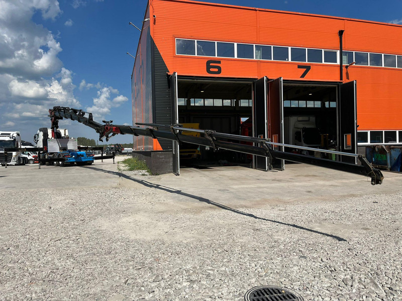 Dropside/ Flatbed truck, Crane truck Volvo FH 500 8x2*4 HMF 6020 OK6 / JIB FJ1200 K6 / WINCH: picture 9