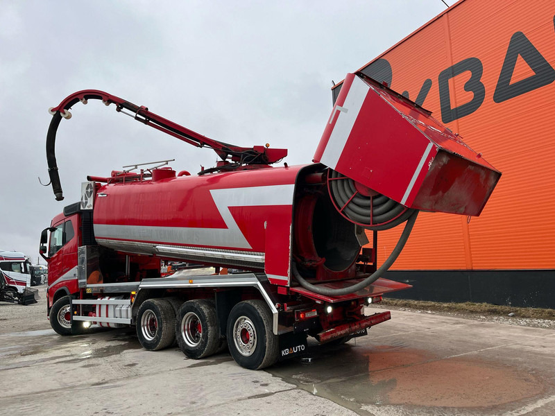 Vacuum truck Volvo FH 500 8x4*4 KORP&SON TANK10000 + 10500 l / VACUUM Vacustar W1600R / PRESSURE Uraca KF716 - 350 l/min - 170 bar: picture 10