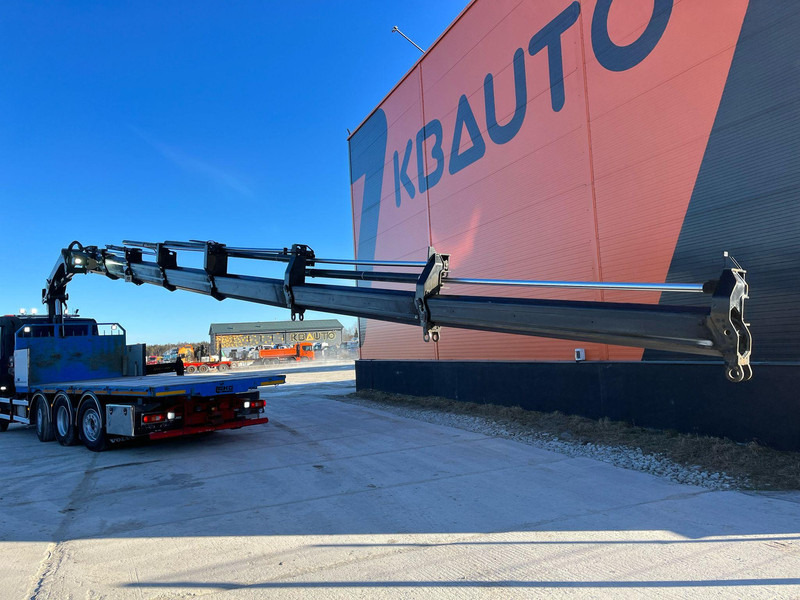 Dropside/ Flatbed truck, Crane truck Volvo FM 460 8x2*6 HIAB 302E-6 / PLATFORM L=6720 mm: picture 12