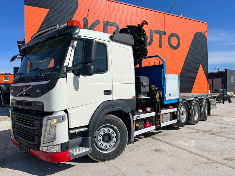 Volvo FM 460 8x2*6 HIAB 302E-6 / PLATFORM L=6721 mm - Dropside/ Flatbed truck, Crane truck: picture 2 Volvo FM 460 8x2*6 HIAB 302E-6 / PLATFORM L=6721 mm - Dropside/ Flatbed truck, Crane truck: picture 2