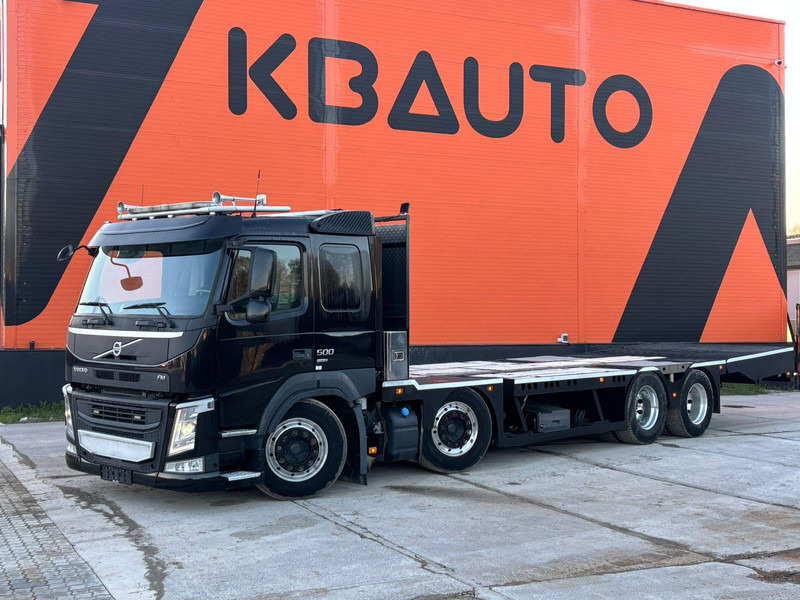 Volvo FM 500 8x4 VANG PLATFORM L=9273 mm / RAMPS L=2375 mm - Autotransporter truck: picture 1 Volvo FM 500 8x4 VANG PLATFORM L=9273 mm / RAMPS L=2375 mm - Autotransporter truck: picture 1
