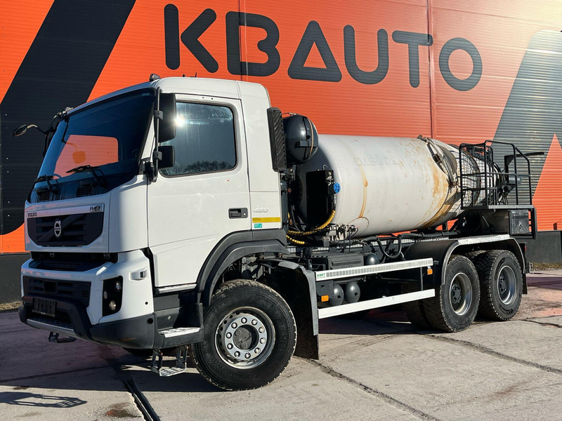 Volvo FMX 420 6x6 KART 7 m3 / MANUAL / FULL STEEL / DRUM BRAKES / BIG AXLES - Concrete mixer truck: picture 1 Volvo FMX 420 6x6 KART 7 m3 / MANUAL / FULL STEEL / DRUM BRAKES / BIG AXLES - Concrete mixer truck: picture 1
