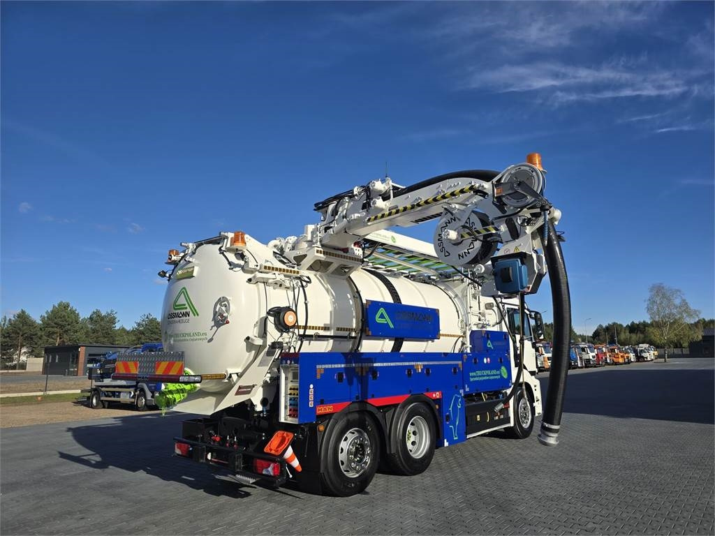Vacuum truck MAN ASSMANN ADR KOMBI FOR CLEANING CANALS WUKO: picture 27