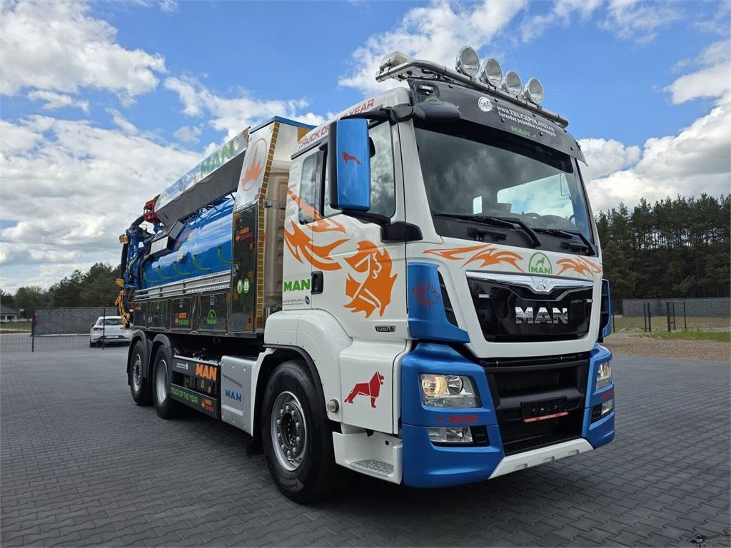 MAN WUKO KAISER EUR-MARK PKL 7.9 FOR CLEANING SEWAGE E  - Vacuum truck: picture 2 MAN WUKO KAISER EUR-MARK PKL 7.9 FOR CLEANING SEWAGE E  - Vacuum truck: picture 2