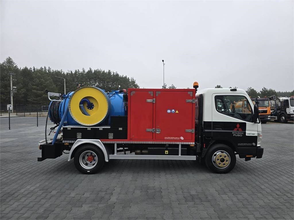 Vacuum truck Mitsubishi RIONED COMBI WUKO FOR CLEANING SEWAGE: picture 6