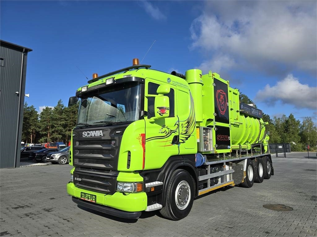 Scania Disab Centurion P210/9 Suction-blowing vacuum load - Municipal/ Special vehicle: picture 3 Scania Disab Centurion P210/9 Suction-blowing vacuum load - Municipal/ Special vehicle: picture 3