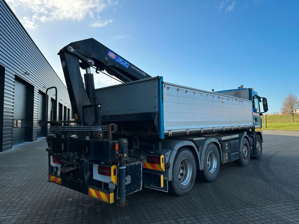 MAN 35-480 BL 8x4 - Tipper, Crane truck: picture 3 MAN 35-480 BL 8x4 - Tipper, Crane truck: picture 3