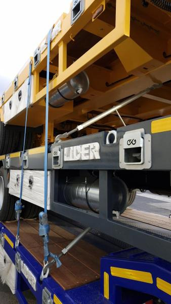 Lider trailer (Export Afrique) Porte-Char lames 4 essieux - Low loader semi-trailer: picture 2 Lider trailer (Export Afrique) Porte-Char lames 4 essieux - Low loader semi-trailer: picture 2