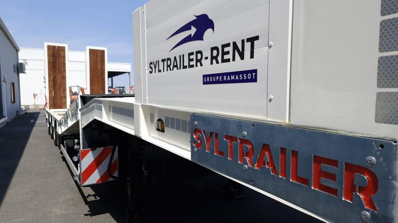 Syltrailer SYL table hydraulique (Location / Rent) F3W1L1B - Low loader semi-trailer: picture 4 Syltrailer SYL table hydraulique (Location / Rent) F3W1L1B - Low loader semi-trailer: picture 4