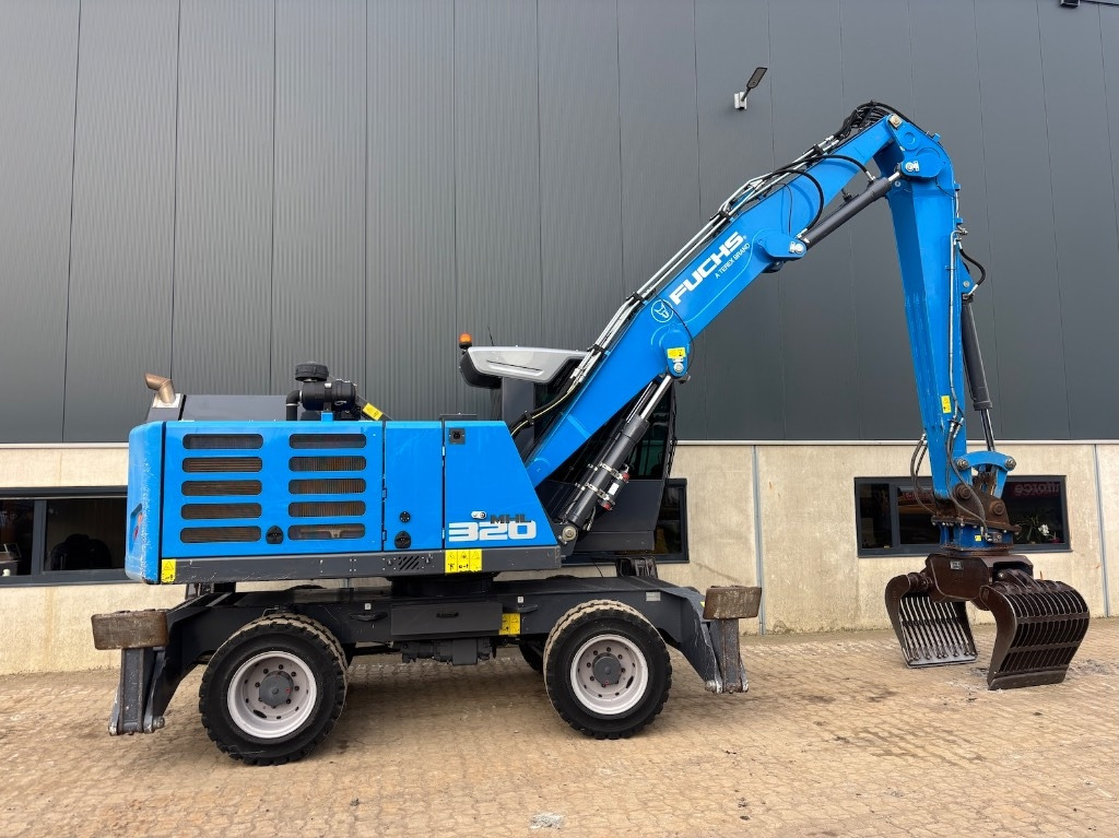 Waste/ Industry handler Fuchs MHL 320 F - MHL320 - MHL320F: picture 8 Waste/ Industry handler Fuchs MHL 320 F - MHL320 - MHL320F: picture 8