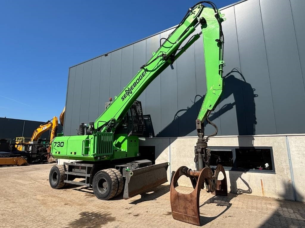 Waste/ Industry handler Sennebogen 730 -- Wood application -- incl grapple: picture 8