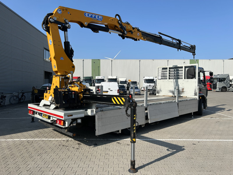 DAF LF 320 FA 19T + Burg BPM 0018 Trailer / Effer 175.2/c3s Crane / NL Combi - Dropside/ Flatbed truck, Crane truck: picture 2 DAF LF 320 FA 19T + Burg BPM 0018 Trailer / Effer 175.2/c3s Crane / NL Combi - Dropside/ Flatbed truck, Crane truck: picture 2