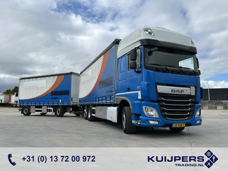 DAF XF 440 FAN SSC + Aschersleben Kaross DSA 18 / Loadlift 4000 kg / Curtainside Combi - Curtain side truck: picture 1 DAF XF 440 FAN SSC + Aschersleben Kaross DSA 18 / Loadlift 4000 kg / Curtainside Combi - Curtain side truck: picture 1