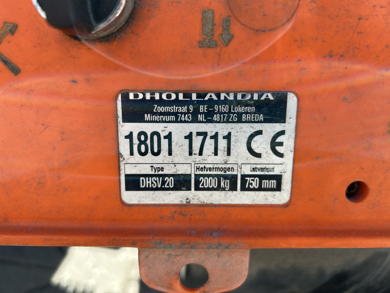 Dhollandia DHSV.20 / 2018 / Laadklep / Plateaumaat 240 x 170 cm - Tail lift: picture 4 Dhollandia DHSV.20 / 2018 / Laadklep / Plateaumaat 240 x 170 cm - Tail lift: picture 4