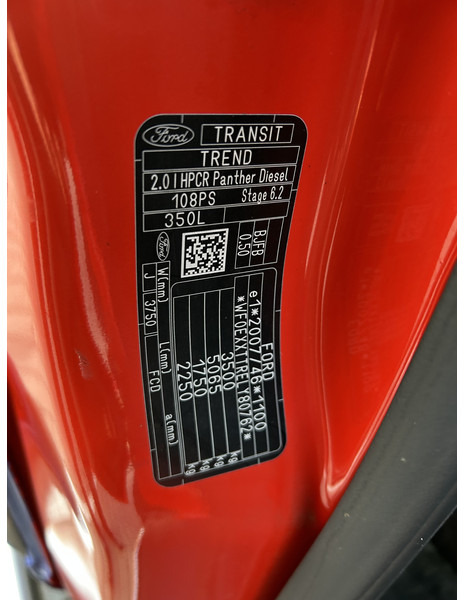 Panel van Ford Transit 2.0 TDCI Trend / 196 dkm / L3 H2 / APK TUV 11-25: picture 11