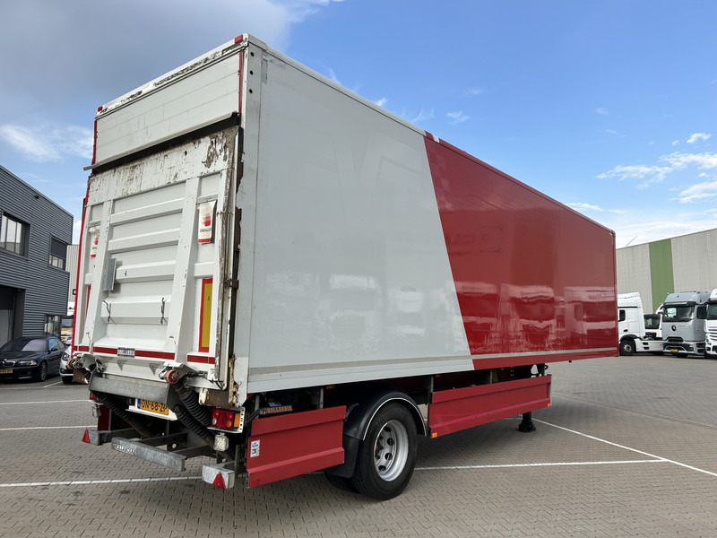 Groenewegen Jumbo / City / Box / Laadklep 2500 kg / APK TUV 11-25 - Closed box semi-trailer: picture 2 Groenewegen Jumbo / City / Box / Laadklep 2500 kg / APK TUV 11-25 - Closed box semi-trailer: picture 2