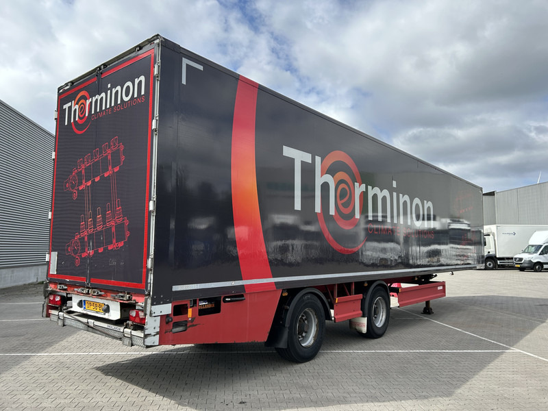 Groenewegen Jumbo DRO-14-18 / Box Trailer / 2x Stuuras / Laadklep / APK 06-26 - Closed box semi-trailer: picture 2 Groenewegen Jumbo DRO-14-18 / Box Trailer / 2x Stuuras / Laadklep / APK 06-26 - Closed box semi-trailer: picture 2