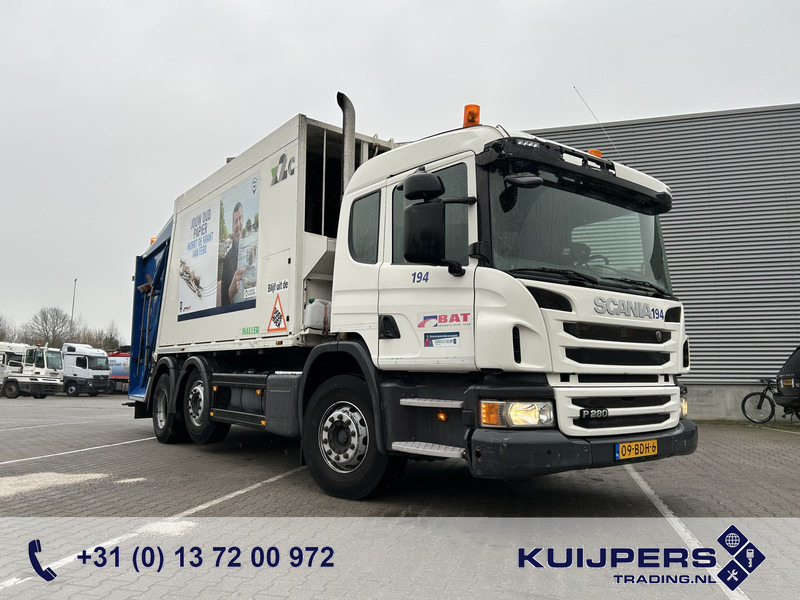 Scania P 280 / Haller X2C MEKAV 20 m3 / Garbage Truck - Muhlwagen - Camion Poubelle - Garbage truck: picture 1 Scania P 280 / Haller X2C MEKAV 20 m3 / Garbage Truck - Muhlwagen - Camion Poubelle - Garbage truck: picture 1