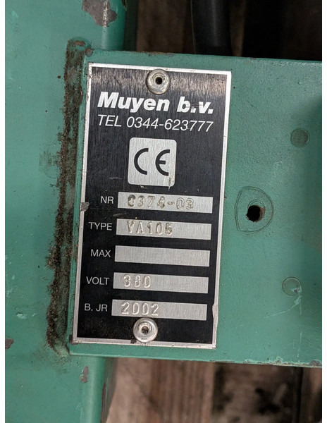 Vacuümheffer Muyen VA106/VA101 - Material handling equipment: picture 4 Vacuümheffer Muyen VA106/VA101 - Material handling equipment: picture 4