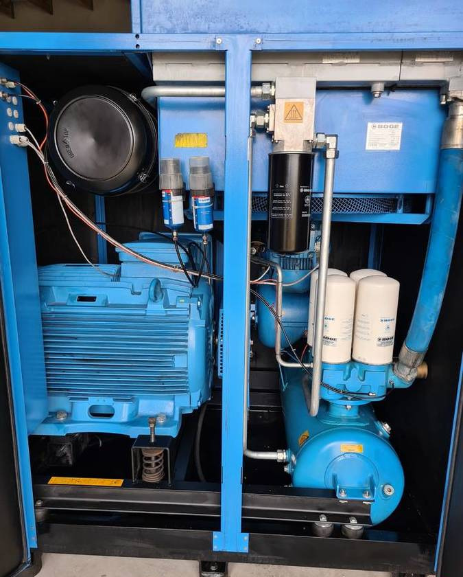Kompresor śrubowy BOGE S 150-3 110 kW - Air compressor: picture 5 Kompresor śrubowy BOGE S 150-3 110 kW - Air compressor: picture 5