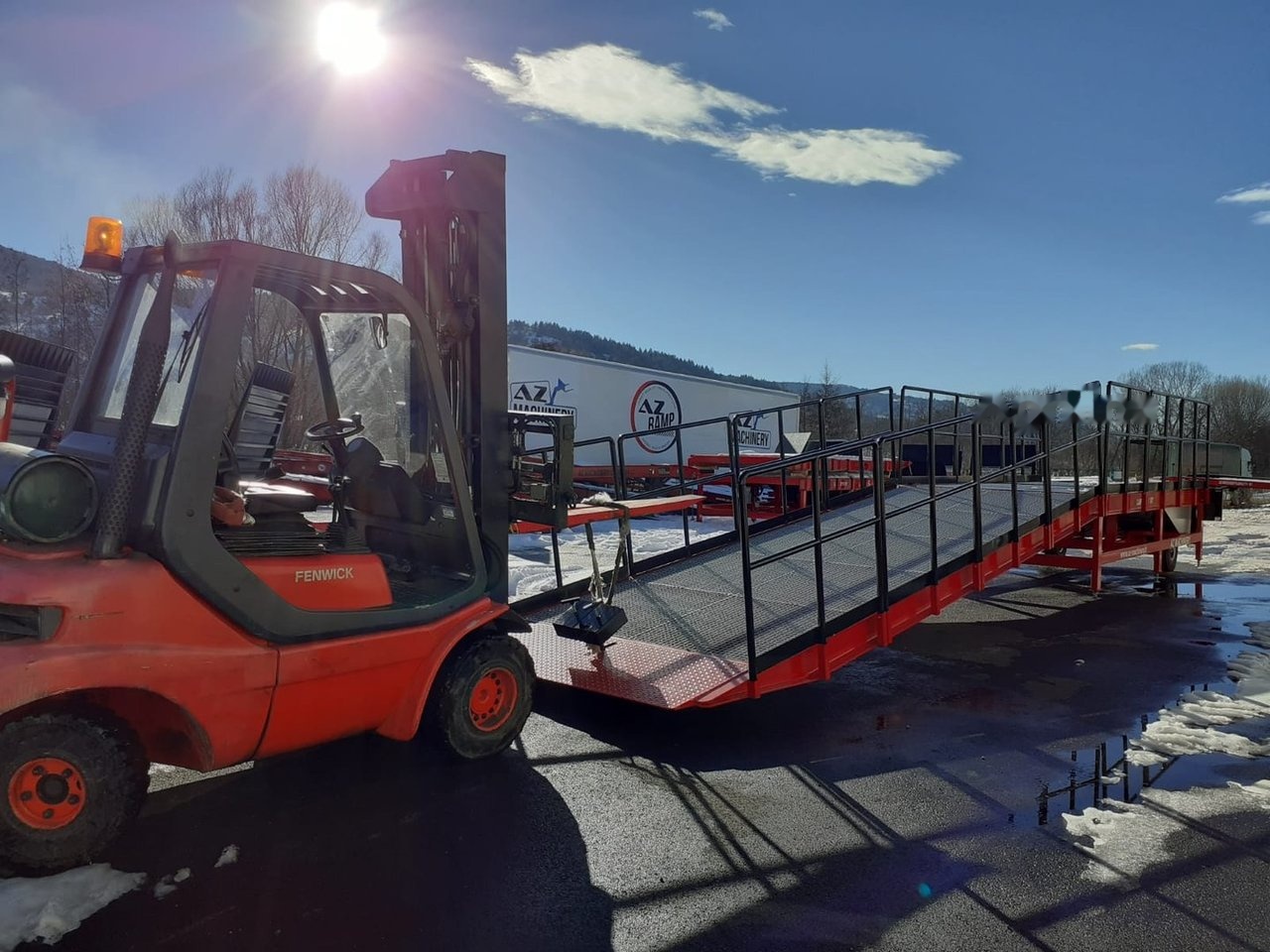 New Loading ramp AZ RAMP FORMATION 2020- Mobile 8T -ZR loading ramp: picture 8