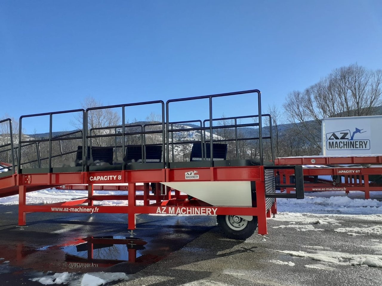 New Loading ramp AZ RAMP FORMATION 2020- Mobile 8T -ZR loading ramp: picture 13