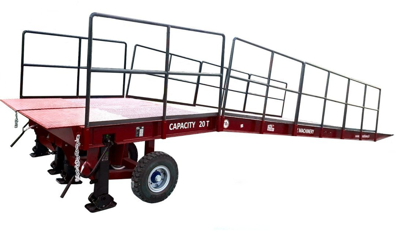 New Loading ramp Large Mobile dock ramp, uncouplable AZ RAMP - KING VERSION, BIG FOOT L20 T: picture 1